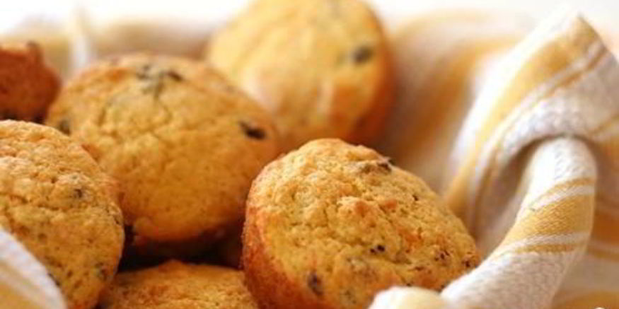 Рецепт цитрусовых маффинов со смородиной