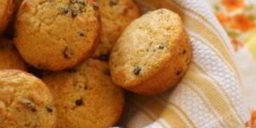 цитрусовые маффины со смородиной