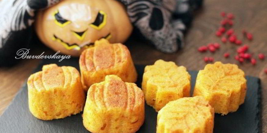 Рецепт тыквенно-морковных маффины на хеллоуин