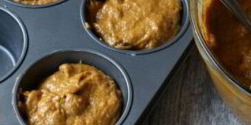 тыквенные маффины с орехами