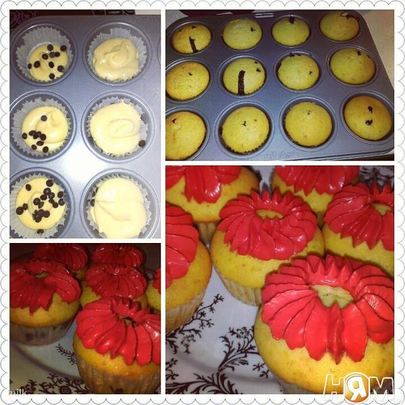 Ванильные маффины