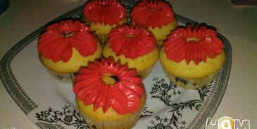 ванильные маффины