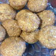 Рецепт Яблочных маффинов с орехами