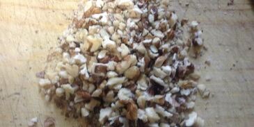 яблочные маффины с орехами