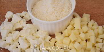 закусочные маффины 3 сыра