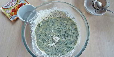 закусочные маффины с сыром и укропом