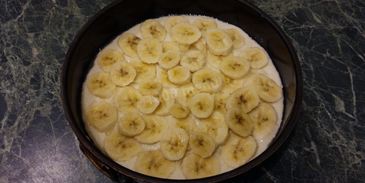 банановый пирог манник