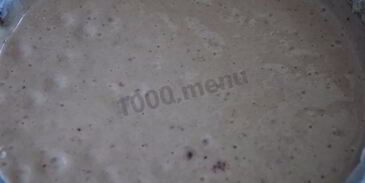 быстрый пирог манник с вареньем