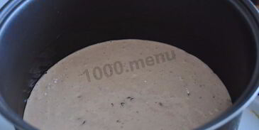 быстрый пирог манник с вареньем