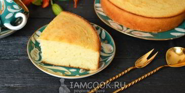 классический манник на кефире без муки