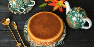 классический манник на кефире без муки