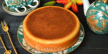 классический манник на кефире без муки