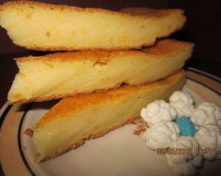 Кукурузно-апельсиновый манник