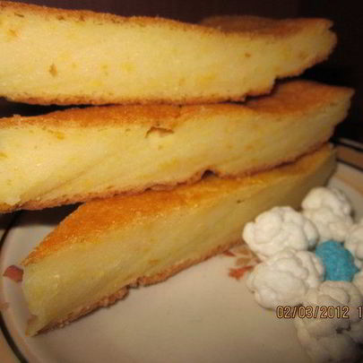 Кукурузно-апельсиновый манник