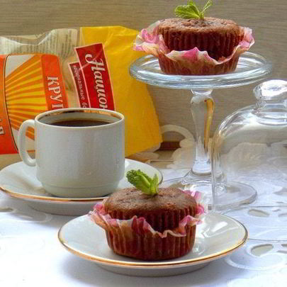 Маффин-манник Шоколад в шоколаде