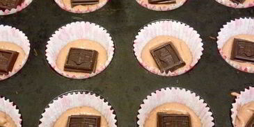 маффин-манник шоколад в шоколаде