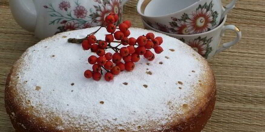 Рецепт манника на кефире с мукой