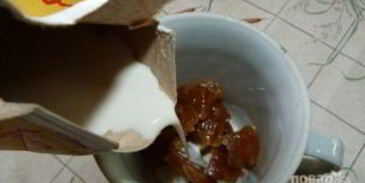 манник на кефире с мукой