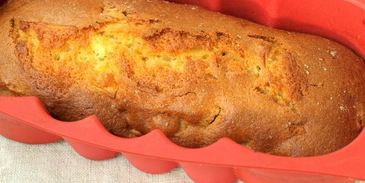 манник на кефире с яблоками