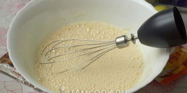 манник на молоке с яблоками