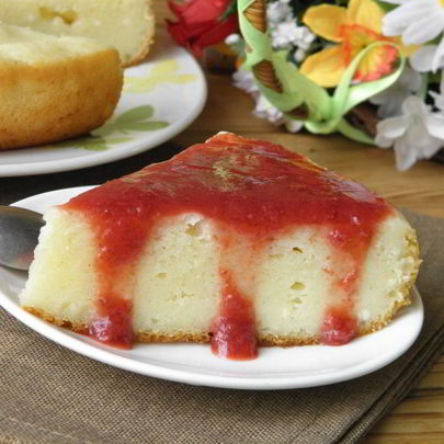 Манник на сметане