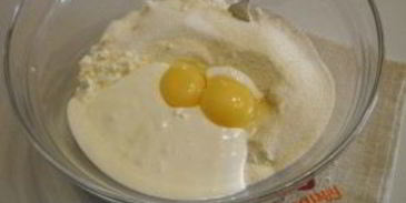 манник на сметане