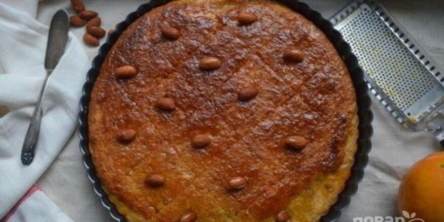 Рецепт манника оригинального с сиропом