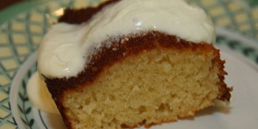 Рецепт манника по-гречески с йогуртом