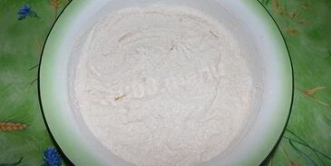 манник с бананами на кефире