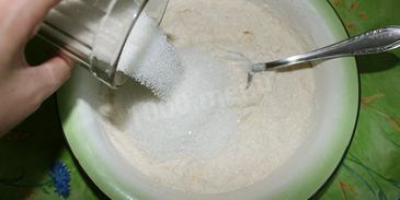 манник с бананами на кефире