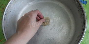 манник с бананами на кефире