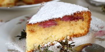 манник с клубникой