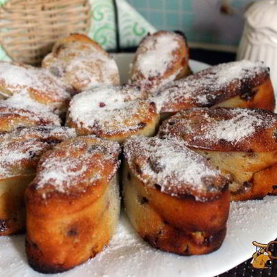 Манник с лесной клубникой