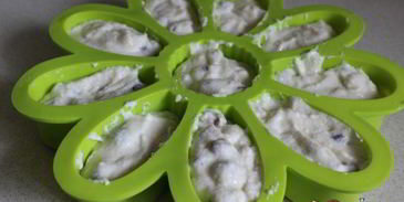 манник с лесной клубникой