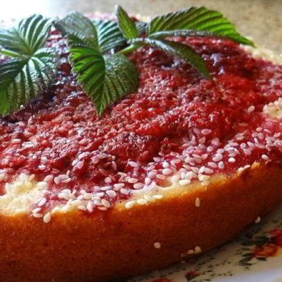 Манник с вареньем