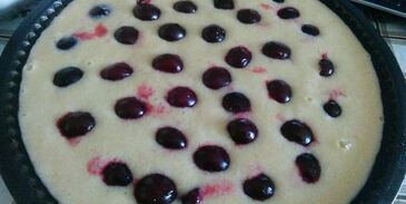 манник с вишней