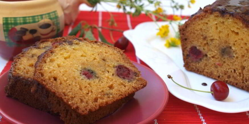 Рецепт манника с вишнями