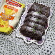 Рецепт Постного шоколадного манника с миндалем