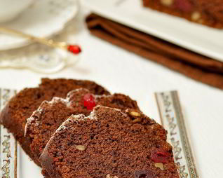 Постный шоколадный манник