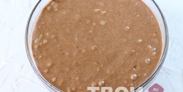 шоколадный манник