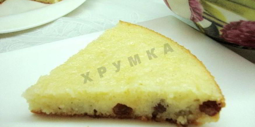 Рецепт вкусного манника на кефире в мультиварке