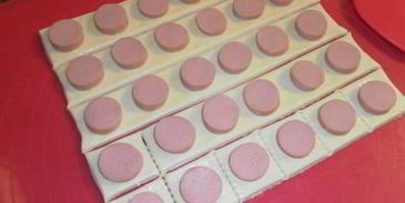 мини-слойки кнопки