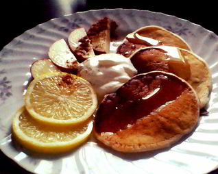 Бюджетные оладьи на кефире