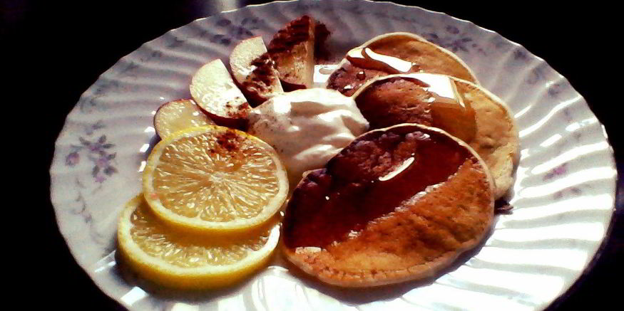 Рецепт бюджетных оладий на кефире