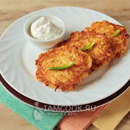 Рецепт Диетических оладий из кабачков