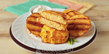 диетические оладьи из кабачков