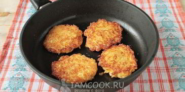диетические оладьи из кабачков