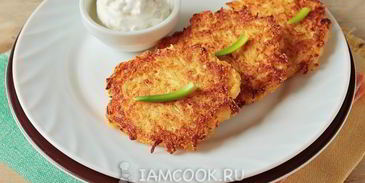 диетические оладьи из кабачков