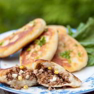 Рецепт Фаршированных картофельных оладий