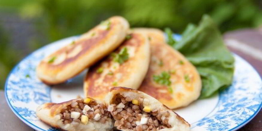 Рецепт фаршированных картофельных оладий